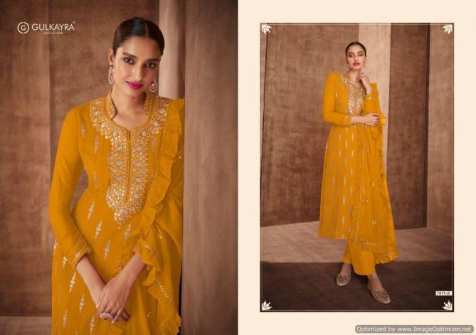 Gulkayra Naira Georgette Heavy Festive Wear Designer Salwar Kameez Collection